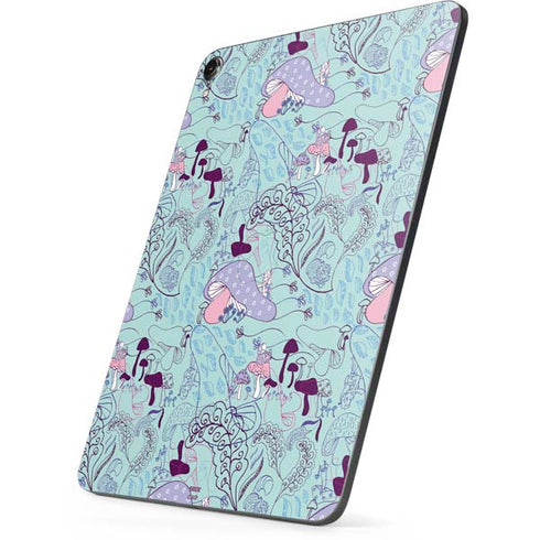 Disney Alice in Wonderland (animated) Mushrooms Print Pattern Apple iPad Pro Skin