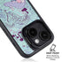 Disney Alice in Wonderland (animated) Mushrooms Print Pattern iPhone 15 Kickstand Case