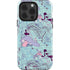 Disney Alice in Wonderland (animated) Mushrooms Print Pattern iPhone 15 Pro Impact Case