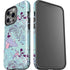 Disney Alice in Wonderland (animated) Mushrooms Print Pattern iPhone 15 Pro Impact Case