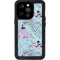 Disney Alice in Wonderland (animated) Mushrooms Print Pattern iPhone 15 Pro Waterproof Case