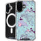 Disney Alice in Wonderland (animated) Mushrooms Print Pattern iPhone 16 MagSafe Case
