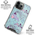 Disney Alice in Wonderland (animated) Mushrooms Print Pattern iPhone 16 Pro Clear Case