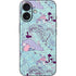 Disney Alice in Wonderland (animated) Mushrooms Print Pattern iPhone 16 Skin