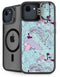 Disney Alice in Wonderland (animated) Mushrooms Print Pattern iPhone 16e Kickstand Case