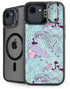 Disney Alice in Wonderland (animated) Mushrooms Print Pattern iPhone 16e Kickstand Case