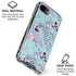 Disney Alice in Wonderland (animated) Mushrooms Print Pattern iPhone 16e Clear Case