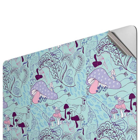 Disney Alice in Wonderland (animated) Mushrooms Print Pattern Apple MacBook Pro 16-inch Skin