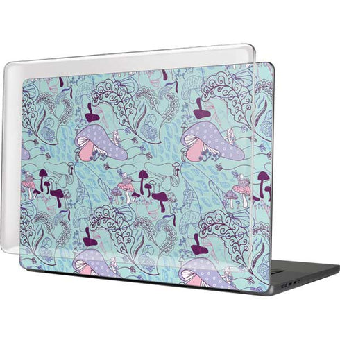 Disney Alice in Wonderland (animated) Mushrooms Print Pattern MacBook Cases