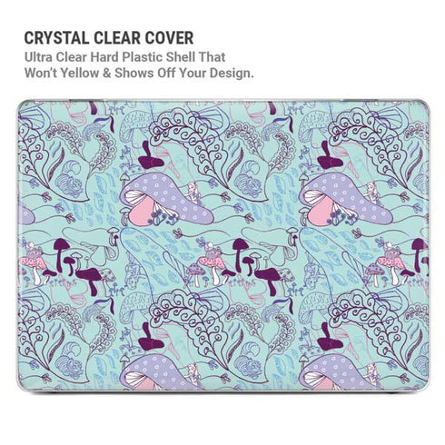 Disney Alice in Wonderland (animated) Mushrooms Print Pattern MacBook Cases