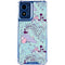 Disney Alice in Wonderland (animated) Mushrooms Print Pattern Moto G Play 4G (2024) Clear Case