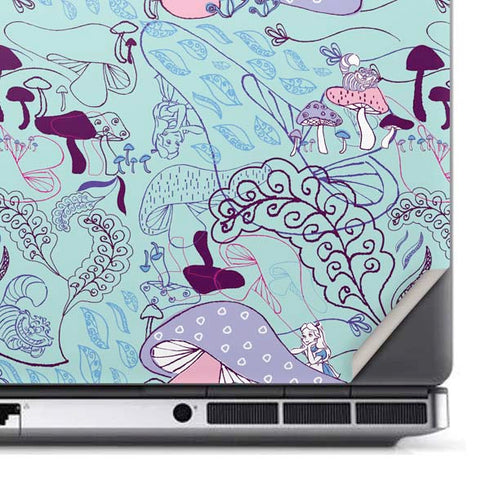 Disney Alice in Wonderland (animated) Mushrooms Print Pattern Dell Precision Skin