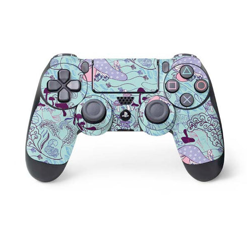 Disney Alice in Wonderland (animated) Mushrooms Print Pattern PlayStation PS4 Skins