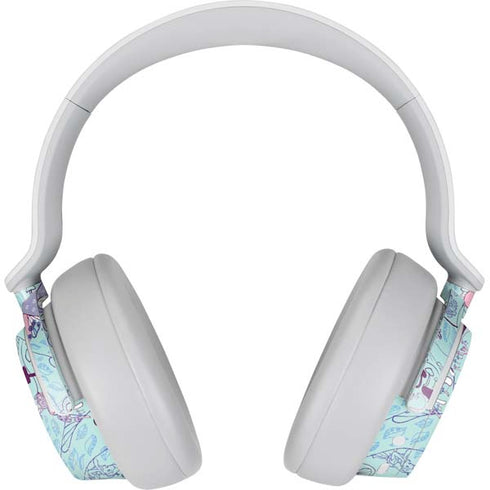 Disney Alice in Wonderland (animated) Mushrooms Print Pattern Surface Headphones Skin