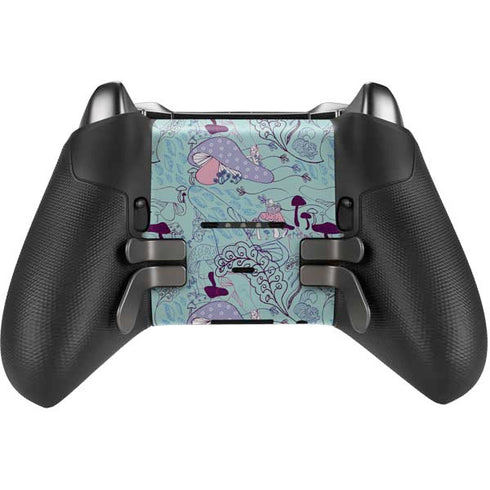 Disney Alice in Wonderland (animated) Mushrooms Print Pattern Xbox Elite Wireless Controller Series 2 Skin