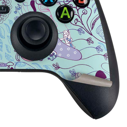 Disney Alice in Wonderland (animated) Mushrooms Print Pattern XBox Series X Digital Edition Bundle Skin