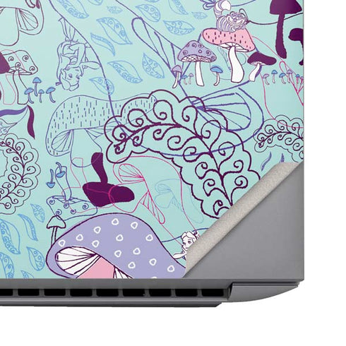 Disney Alice in Wonderland (animated) Mushrooms Print Pattern HP ZBook Fury 16 G10 Skin