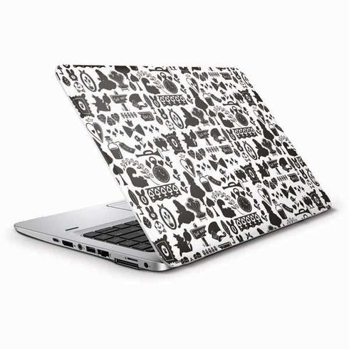 Disney Alice in Wonderland (animated) Silhouette Pattern HP Elitebook Skin