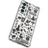 Disney Alice in Wonderland (animated) Silhouette Pattern Galaxy A16 5G Clear Case