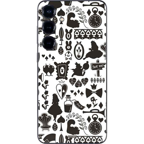 Disney Alice in Wonderland (animated) Silhouette Pattern Galaxy A16 5G Skin