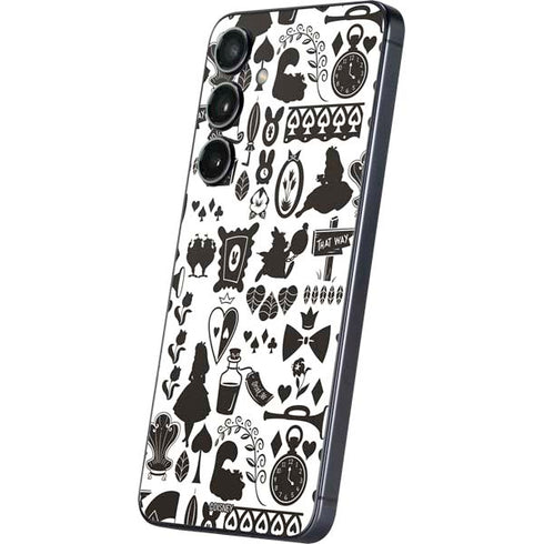Disney Alice in Wonderland (animated) Silhouette Pattern Galaxy A16 5G Skin