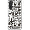 Disney Alice in Wonderland (animated) Silhouette Pattern Galaxy A17 Clear Case