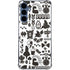 Disney Alice in Wonderland (animated) Silhouette Pattern Galaxy A35 5G Clear Case
