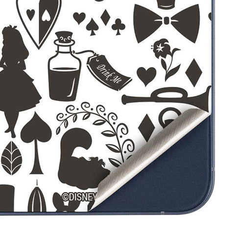 Disney Alice in Wonderland (animated) Silhouette Pattern Galaxy A35 5G Skin