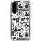 Disney Alice in Wonderland (animated) Silhouette Pattern Galaxy A36 5G Clear Case