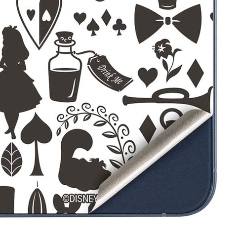 Disney Alice in Wonderland (animated) Silhouette Pattern Galaxy A36 5G Skin