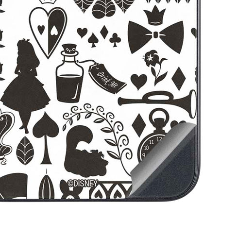 Disney Alice in Wonderland (animated) Silhouette Pattern Galaxy A54 5G Skin