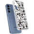 Disney Alice in Wonderland (animated) Silhouette Pattern Galaxy A55 5G Clear Case