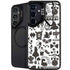 Disney Alice in Wonderland (animated) Silhouette Pattern Galaxy S25 Kickstand Case