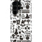 Disney Alice in Wonderland (animated) Silhouette Pattern Galaxy S25 Ultra Impact Case