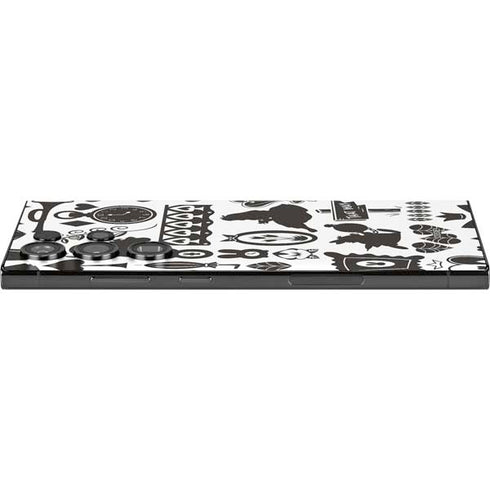 Disney Alice in Wonderland (animated) Silhouette Pattern Galaxy S24 Ultra Skin