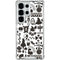Disney Alice in Wonderland (animated) Silhouette Pattern Galaxy S25 Ultra Clear Case