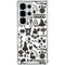 Disney Alice in Wonderland (animated) Silhouette Pattern Galaxy S26 Ultra Clear Case