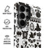 Disney Alice in Wonderland (animated) Silhouette Pattern Galaxy S26 Ultra Impact Case