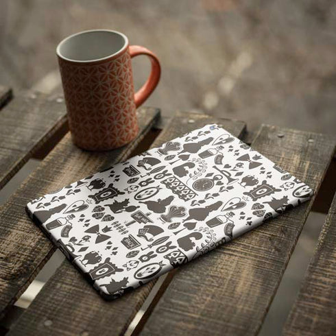 Disney Alice in Wonderland (animated) Silhouette Pattern iPad Skins