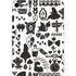 Disney Alice in Wonderland (animated) Silhouette Pattern Apple iPad Mini Skin