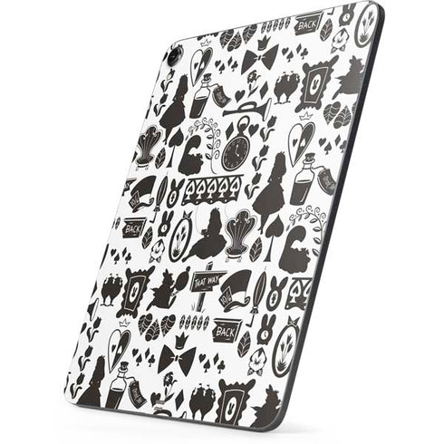 Disney Alice in Wonderland (animated) Silhouette Pattern Apple iPad Pro Skin