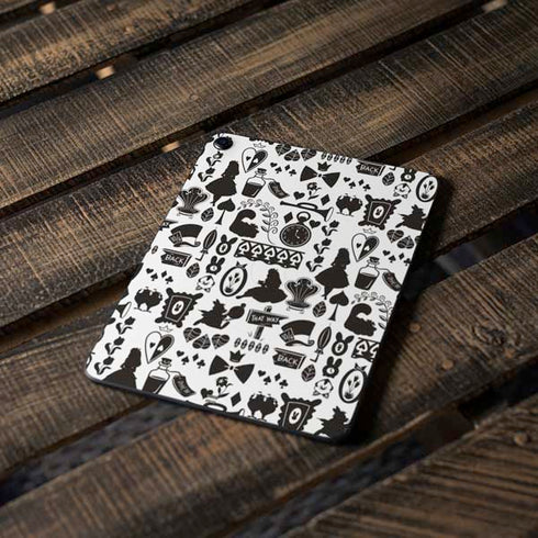 Disney Alice in Wonderland (animated) Silhouette Pattern Apple iPad Pro Skin