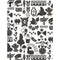 Disney Alice in Wonderland (animated) Silhouette Pattern iPad Pro 13in M4 (2024) Skin