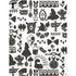 Disney Alice in Wonderland (animated) Silhouette Pattern iPad Pro 13in M4 (2024) Skin