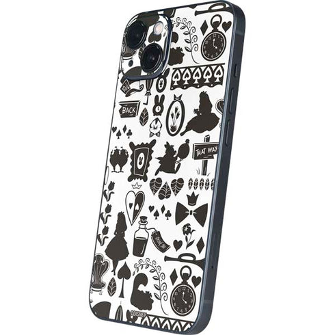 Disney Alice in Wonderland (animated) Silhouette Pattern iPhone Skins