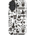 Disney Alice in Wonderland (animated) Silhouette Pattern iPhone 16 Plus Impact Case