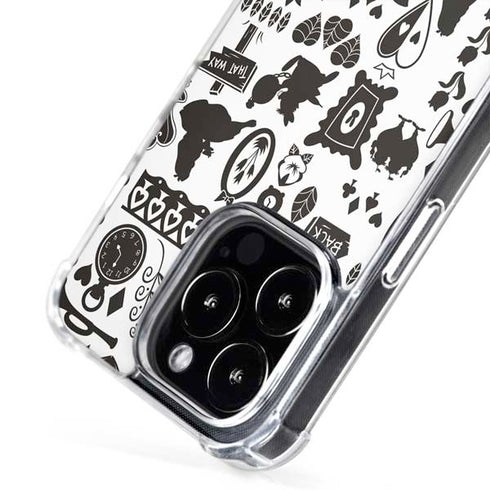 Disney Alice in Wonderland (animated) Silhouette Pattern iPhone 16 Pro MagSafe Case