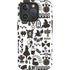 Disney Alice in Wonderland (animated) Silhouette Pattern iPhone 16 Pro Magsafe Impact Case