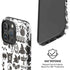 Disney Alice in Wonderland (animated) Silhouette Pattern iPhone 16 Pro Magsafe Impact Case