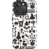 Disney Alice in Wonderland (animated) Silhouette Pattern iPhone 16 Pro Max Magsafe Impact Case
